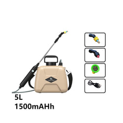 Shoulder-Type Electric Pesticide Sprayer 5L/8L 1800mAh/ Spray Garden Power Tool Comes With Bucket USB Charging - Set H