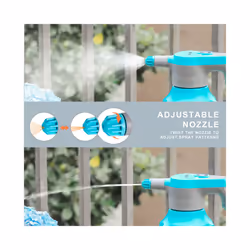 T TOVIA 2L Cordless Electric Sprayer Mister Automatic Watering Can Bottle for Garden Plant Pressure Sprayer Adjustable Nozzle - Blue