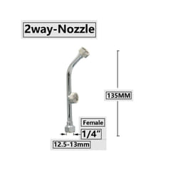1~5 Heads M14 High Pressure Farm Garden Electric Sprayer Nozzle Sprinkler With 1/2 1/4" Thread Atomization Misting Spray - B