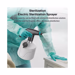 Agricultural Electric Spray Household Automatic Water Spray Disinfection Spray Garden Irrigation Tools Electric Watering - 900ML White