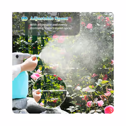 2L USB Handheld Automatic Garden Sprayer Electric Plant Mister Spray Bottle Watering Can Spritzer Adjustable Spout Plant - Blue Ordinary nozzle