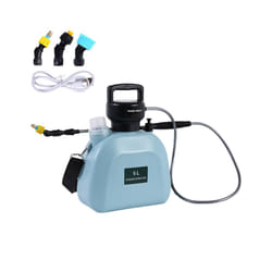 Electric Sprayer Garden Automatic Atomization Plant Sprayer Bottle Sprinkler Watering Can Garden Irrigation - Blue 5L