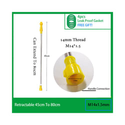 Agricultural Extension Spraying Rod With Multi Atomizing Nozzle For Electric Sprayer Garden Spraying Watering Can Accessories - S Rod