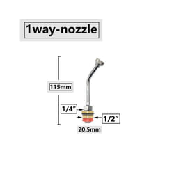 1~5 Heads M14 High Pressure Farm Garden Electric Sprayer Nozzle Sprinkler With 1/2 1/4" Thread Atomization Misting Spray - D