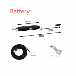 2000mAh Watering Sprayer Gun Electric Sprayer Garden Watering Mister Automatic Sprinkler USB with Water Pipe Irrigation - Bat ...