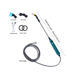 5 L Electric Sprayer with Adjustable Shoulder Strap USB Rechargeable Powerful Electric Sprayer Electric Garden Sprayer for - 5m  Pipe