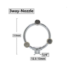 1~5 Heads M14 High Pressure Farm Garden Electric Sprayer Nozzle Sprinkler With 1/2 1/4" Thread Atomization Misting Spray - G