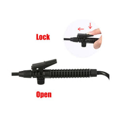 3L/5L/8L Trigger Sprayer Handle Garden Weed Pest Control Sprayer Switch Head Agricultural Agricultural Watering Tool - Black