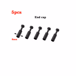 Universal adjustable Free Bending Rod 8mm Connection for Garden Irrigation Humidification Sprayer Connectors - End Cap