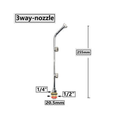 1~5 Heads M14 High Pressure Farm Garden Electric Sprayer Nozzle Sprinkler With 1/2 1/4" Thread Atomization Misting Spray - F