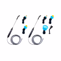 USB Rechargeable Electric Garden Sprayer Electric Sprayer with Telescopic Handle Powerful Electric Sprayer Lawn Electric - 2 nozzles  2 meter