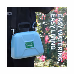 5L Garden Automatic Watering Electric Sprayer 3 Mode Irrigation Sprinkler Telescopic Handle With Shoulder Strap USB Rechargeable - Blue
