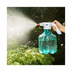 3L Electric Garden Sprayer Watering Can Mister Spray Bottle Automatic Plant Atomizer for 84 Disinfectant For Garden Watering - Blue