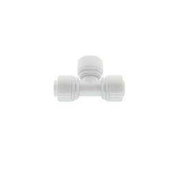 50pcs Tee Connector Quick Connection Garden Water Irrigation Sprinkler - White
