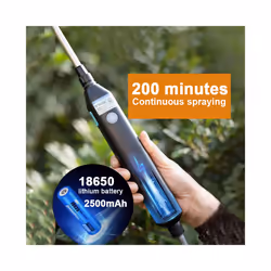 Electric Sprayer Agricultural Gardening Shoulder Spray Bottle Lithium Battery Watering Spray Bottle 8L - 8L-Green
