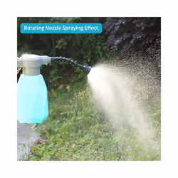 2L Automatic Garden Sprayer Electric Plant Mister Spray Bottle USB Watering Can with Adjustable Spout Plant Watering Devices - Pink