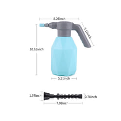 2L Automatic Garden Sprayer Electric Plant Mister Spray Bottle USB Watering Can with Adjustable Spout Plant Watering Devices - Blue
