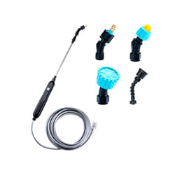 USB Rechargeable Electric Garden Sprayer Electric Sprayer with Powerful Electric Sprayer for Gardening Cleaning - 4 nozzles  2 meters