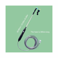 SideKin Battery Powered Sprayer Wand  Electric Sprayer Garden Automatic Atomization Water Hose for Yard Lawn Weeds Plants - W ...