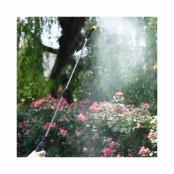 Portable Electric Gardening Sprayer Irrigation Tool USB  Rechargeable Telescopic Handle with 3M Tube for Yard Plant - as shown