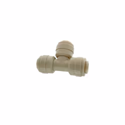 50pcs Tee Connector Quick Connection Garden Water Irrigation Sprinkler - Beige