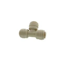 50pcs Tee Connector Quick Connection Garden Water Irrigation Sprinkler - Beige