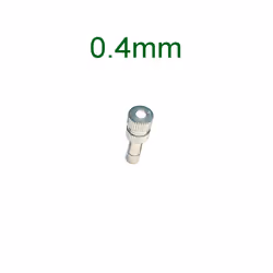 10 PCS Quick Slip Lock Nozzle 0.1mm-0.6mm Fogging Spray Sprinkler Misting Garden Nozzle for 6mm Quick Connector - 0.4mm