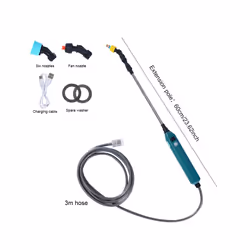 Shoulder-Type Electric Pesticide Sprayer 5L Lithium Battery Spray Garden Power Tool Comes With Bucket USB Charging - 3 meter ...