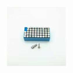 (50 Pieces/Lot) Low Pressure Stainless Steel Fog Misting Nozzles Connectors Garden Water Irrigation Sprinkler - 0.6mm nozzles