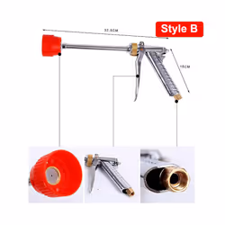 Functional Garden Irrigation High-pressure Spray Gun Garden Water Gun Household Car Wash High-pressure Water Gun - Style B