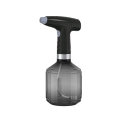 Electric Sprayer USB Rechargeable Household Watering Bottle 8h Working Time 360 Degree Rotating Nozzle for Garden Park - Black Grey