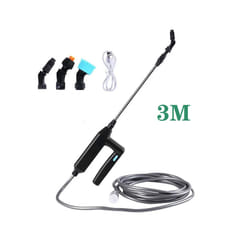 7.4V Garden Watering Spray Gun USB Automatic Electric Sprayer Nozzle Sprinkler Garden Plant Watering Can Spray Irrigation - 3m water pipe