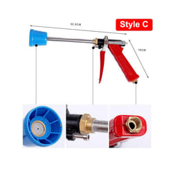 Functional Garden Irrigation High-pressure Spray Gun Garden Water Gun Household Car Wash High-pressure Water Gun - Style C