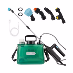 Electric Sprayer 5L Shoulder-type Battery Powered Pesticide Sprayer 2000mAh USB Rechargeable Gardening Lawn Irrigation Tools  ...