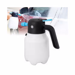 Foam Sprayer 2000mAh 1.8L Cordless Pressurized PP Electric Foam Spray Bottle for Car Washing Garden - 1pcs