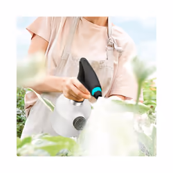 Electric Plant Spray Bottle USB Rechargeable Automatic Watering Fogger Spray Bottle Portable Hand-held Garden Sprayer Tools - WHITE