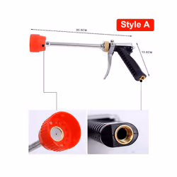 Functional Garden Irrigation High-pressure Spray Gun Garden Water Gun Household Car Wash High-pressure Water Gun - Style E