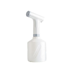 Electric Plant Spray Bottle USB Rechargeable Automatic Watering Fogger Spray Bottle Portable Hand-held Garden Sprayer Tools - White