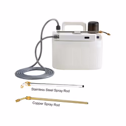 5L Garden Battery Spray With 3m Water Inlet Pipe And 2 Rods Green Grass Lawn/Flower Spray 2200mAh Lithium Battery Electric - White