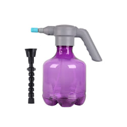Electric Garden Sprayer Large Watering Cans Capacity Plant Flower Mister Spray Bottle Automatic Garden Atomizer Irrigation - 3Lnozzle  purple