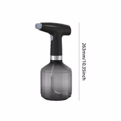PET Spray Bottle USB Rechargeable Household Watering Bottle 1200mah Battery 360 Degree Rotating Nozzle for Garden Park - Blac ...