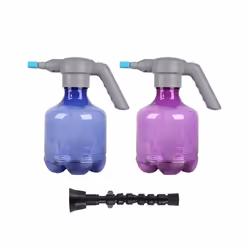 Electric Garden Sprayer Watering Cans 3L/2L Capacity Plant Mister Spray Bottle Waterproof Automatic Plant Atomizer For Indoor - 3L Nozzle  purple
