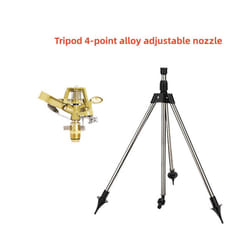 New Creative 360 Rotating Irrigation Telescopic Bracket Tripod Sprinkler Automatic Rotating Sprayer Garden Watering Sprinkler - B