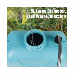Electric Sprayer Automatic 5L Garden Plant Mister USB Rechargeable Irrigation Tool Watering Can With Spray Gun - 5L Electric Blue