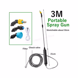 5L Electric Sprayer Rechargeable Lithium Battery Garden Sprayer Agricultural Irrigation Tool High Pressure Atomizer Sprayer - ...