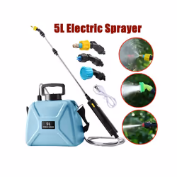 5L  Agricultural Electric Sprayer Garden Automatic Atomizer Spray USB Rechargeable Garden Irrigation Tool Power Sprayer - 3M