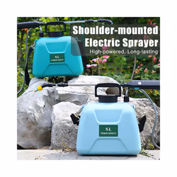 Electric Sprayer Automatic 5L Garden Plant Mister USB Rechargeable Irrigation Tool Watering Can With Spray Gun - 5L Electric Green