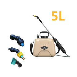 Electric Sprayer Garden Automatic Atomization USB 2000mAh Plant Sprayer Bottle Sprinkler Watering Can Agricultural Spray - Yellow