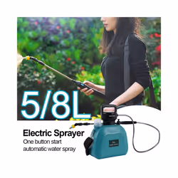 Electric Sprayer Garden Automatic Atomization USB 2000mAh Plant Sprayer Bottle Sprinkler Watering Can Agricultural Spray - Yellow