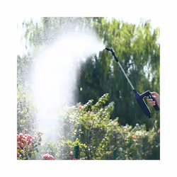 USB Rechargeable Electric Garden Sprayer Gun Automatic Atomization High Pressure Adjustable Lawn Watering Tools With Hose - 6W 3M